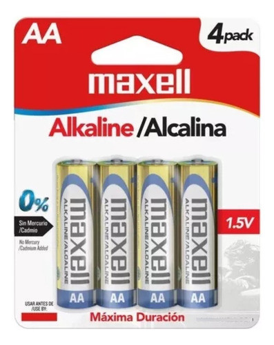 Pack Por 40 Pilas Maxell Aa Alcalina Lr06 0