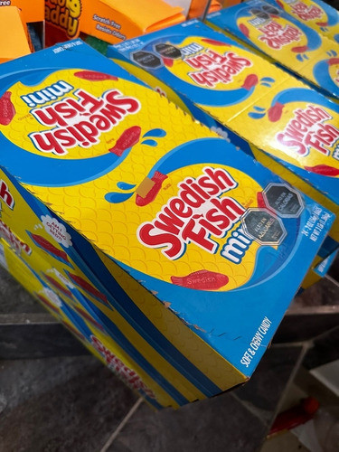 Swedish Fish Mini Red Bag 56g *importados* 1