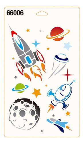 Stencil Grande Espacio 175x300x0,25mm. - 66006 0