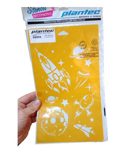 Stencil Grande Espacio 175x300x0,25mm. - 66006 1