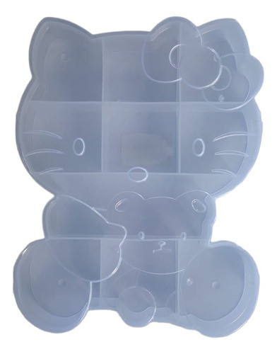 Caja Plástica Con Divisiones Hello Kitty Mod.2 0
