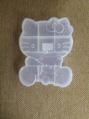 Caja Plástica Con Divisiones Hello Kitty Mod.2 1