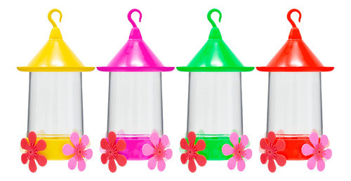 Bebedouro De Varanda Beija Flor Christino Simples 4 Flores 0