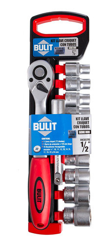 Juego De Llave Criquet Bulit 10 Tubos + Alargue - 1/2 - S800 0