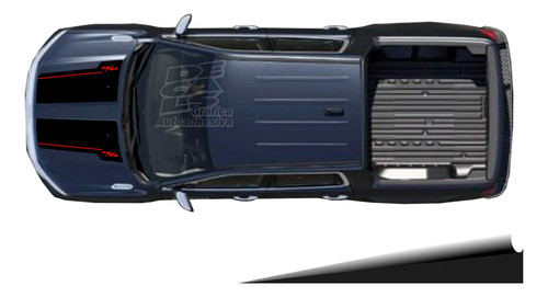 Calco Dodge Ram Rampage Rebel Capot 1