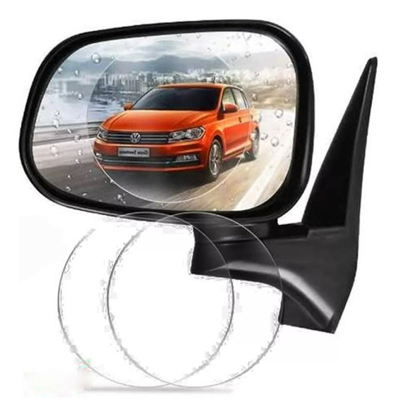 Película Retrovisor Carro Anti Embaçante Chuva Kit Com 2 0 Película Retrovisor Carro Anti Embaçante Chuva Kit Com 2 0