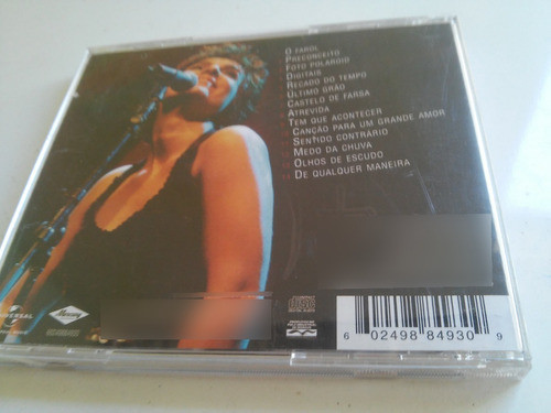 Cd Isabella Taviani, Ao Vivo, 2005 1