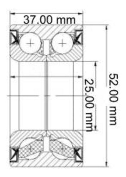 Kit X2 Ruleman Trasero Skf Renault 9 11 19 Clio Megane Logan 1 Kit X2 Ruleman Trasero Skf Renault 9 11 19 Clio Megane Logan 1