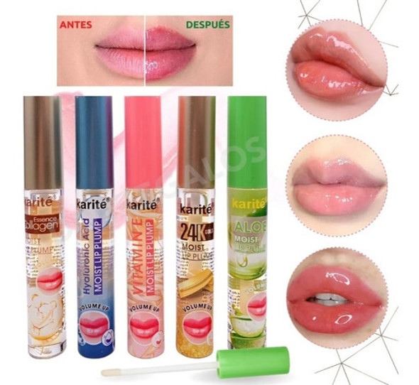 Labial Con Colageno Plumping Agrandar Labios Hidratados 1