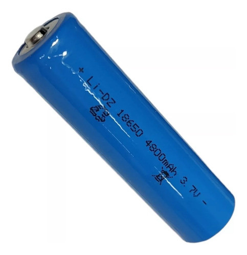 1 Batería Pila 18650 Recargable 3.7 Vol Con Teton 4800 Mah 0