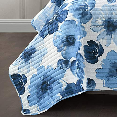 Lush Decor Leah Juego De Edredón Reversible De 3 Piezas, Ful 0