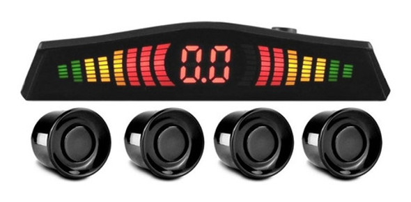 Sensor De Ré Estacionamento Preto 4 Pontos Smart Fortwo 1