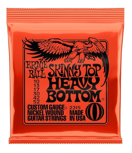 Pack X 5 Encordados Ernie Ball 010 Hybrida Eléctrica 2215 1