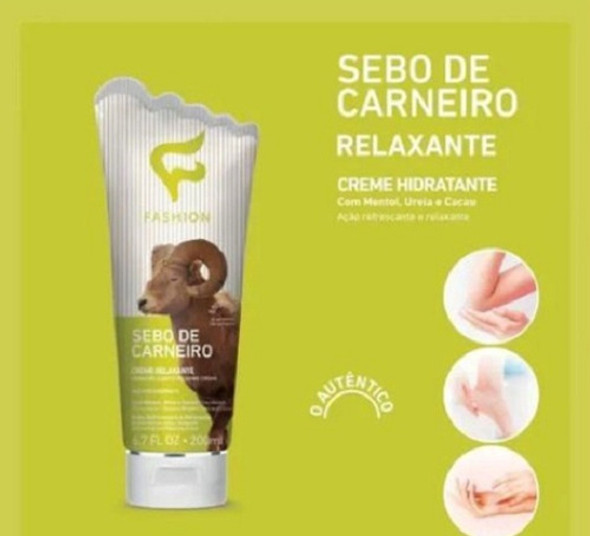 Kit 3cremes Sebo De Carneiro (ureia, Esfoliante E Relaxante) 1