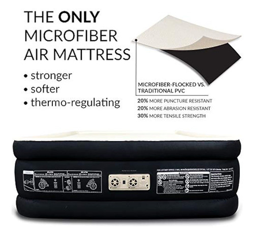 Colchón De Aire De Microfibra Primer Ingenio Cama De Microfi 1