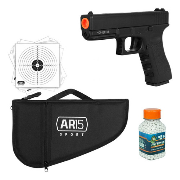 Pistola Glock Airsoft V20 Vigor Full Metal Atira Bbs 6mm 0