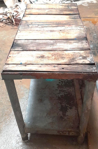Mesa De Trabajo Reforzada  Medidas 1,27x0,61x0.88 1