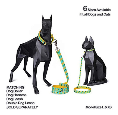 Suministros Para Mascotas Waaag, Collar De Gato (piña Tropi 1