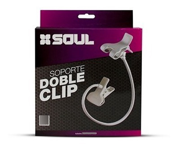 Soporte Pinza Para Celular Brazo Flexible Soul Cj04 1