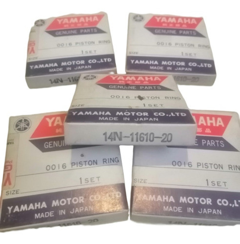 Aros De Pistón Yamaha V80 Cy80 Pw80 +0.50 Original Japón 0