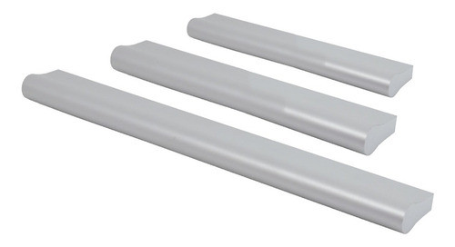 Tirador Euro Aluminio Anodizado Mueble Placa Bock 52x24/32 0