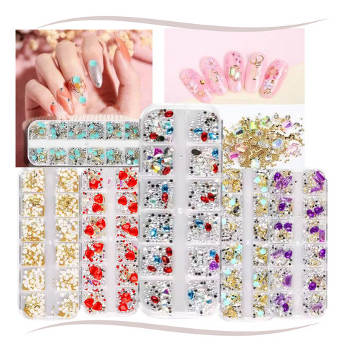 Stras Pedras Brilhantes  Nail Art - Decoração De Unhas 0