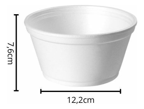 Pote 473ml Térmico Branco - 16 Oz 1