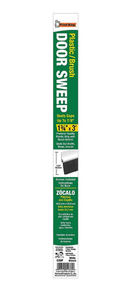 ~? Frost King C35ph Barrido De Puerta De Cepillo De Plástico 1