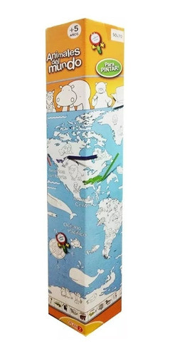 Set Para Pintar Animales Del Mundo Plan Z - Sharif Express 0