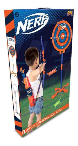 Nerf - Arco E Flecha Com Alvo - Fun 1