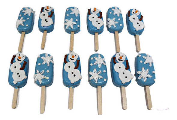 Icepops Paleta De Torta Frozen - Mesa Dulce Tematica 0