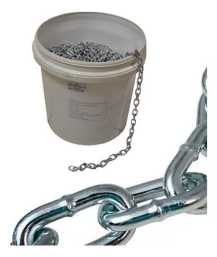 Cadena Patente 5mm 53 Mts 25 Kilos Galvanizada Kirkor 0