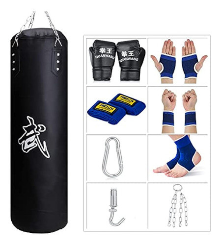 Sfeexun Bolsa De Boxeo Para Hombres, Mujeres Y 0