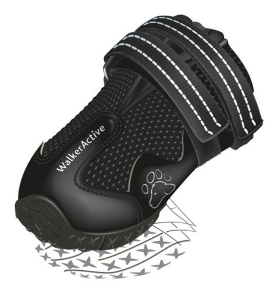 Botas Antideslizantes Walker Para Perro Talle S-m Trixie 0