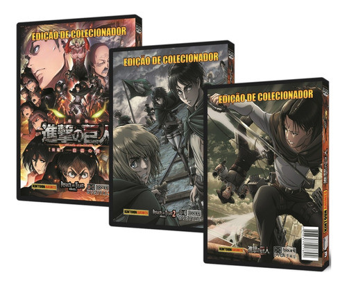 Attack On Titan 1ª, 2ª E 3ª Temp Completas + 4ªt Parte 1 E 2 1