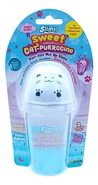 Slimy Slime Sweet Catpurrccino Vaso Gato Juguete 0 Slimy Slime Sweet Catpurrccino Vaso Gato Juguete 0