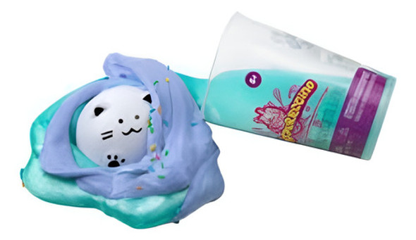Slimy Slime Sweet Catpurrccino Vaso Gato Juguete 1 Slimy Slime Sweet Catpurrccino Vaso Gato Juguete 1