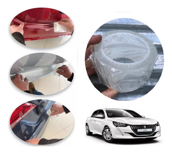 Rollo Protector De Para Golpe Trasero Peugeot 208 2020 0