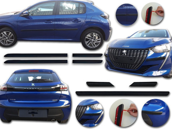 Rollo Protector De Para Golpe Trasero Peugeot 208 2020 1