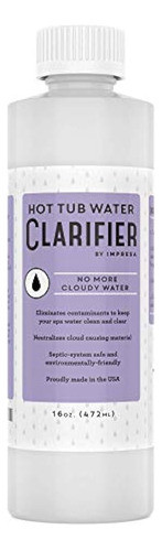 Impresa Hot Tub Water Clarifier - 16 Oz - Limpiador De Spa C 0