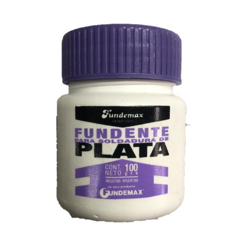 Fundente Decapante Para Plata 100grs Fundemax Smg 0