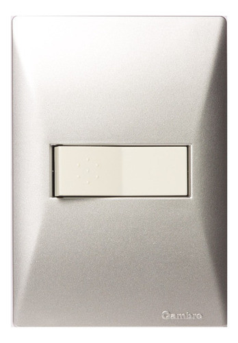 Plaqueta Llave Luz Armados Siglo Xxii Mod. Llave Aluminio 0