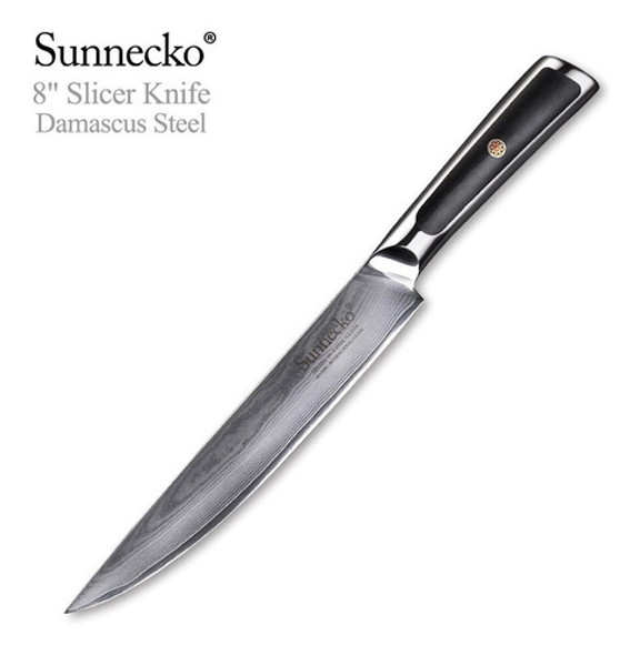 Cuchillo Cocina Slicing Vg-10 Japonés Damasco 73 Capas 203mm 1 Cuchillo Cocina Slicing Vg-10 Japonés Damasco 73 Capas 203mm 1
