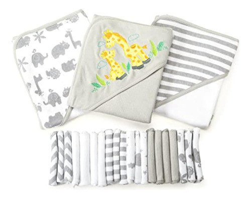 Spasilk Baby - Juego De Toallas Con Capucha Y 0