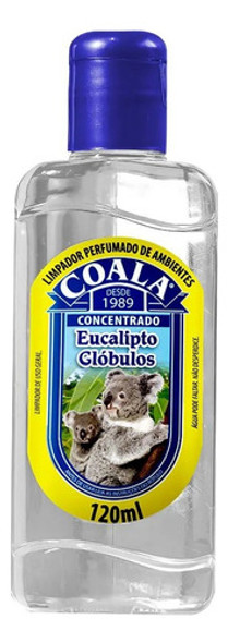 Coala Eucalipto Glóbulos 120ml Limpador Perfumado Ambientes 0