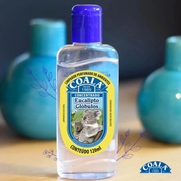 Coala Eucalipto Glóbulos 120ml Limpador Perfumado Ambientes 1