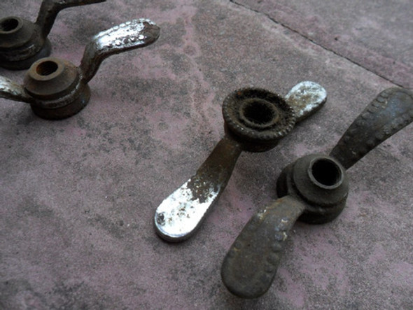 Tuercas De Rueda De Bicicleta Mariposas, Antiguas 1