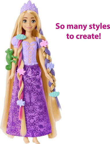 Muñeca Disney Princess Rapunzel With Color-change Hair 1