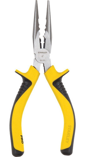 Kit 3 Pinzas Stanley Linea Pro Alicate Punta Fina Universal 1