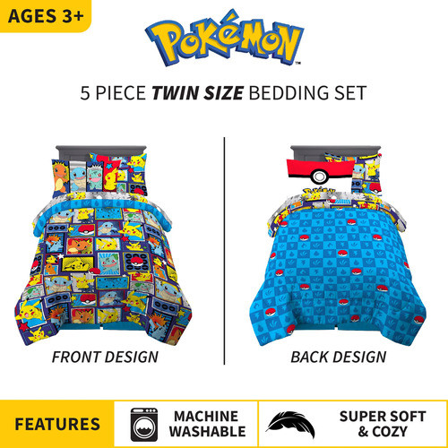 Juego De Cama Franco Kids Suave Y Cómodo 5 Piezas Tamaño Gem 1
